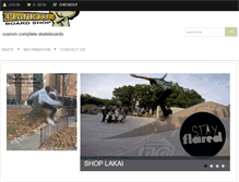 Tablet Screenshot of plankeyeboardshop.com